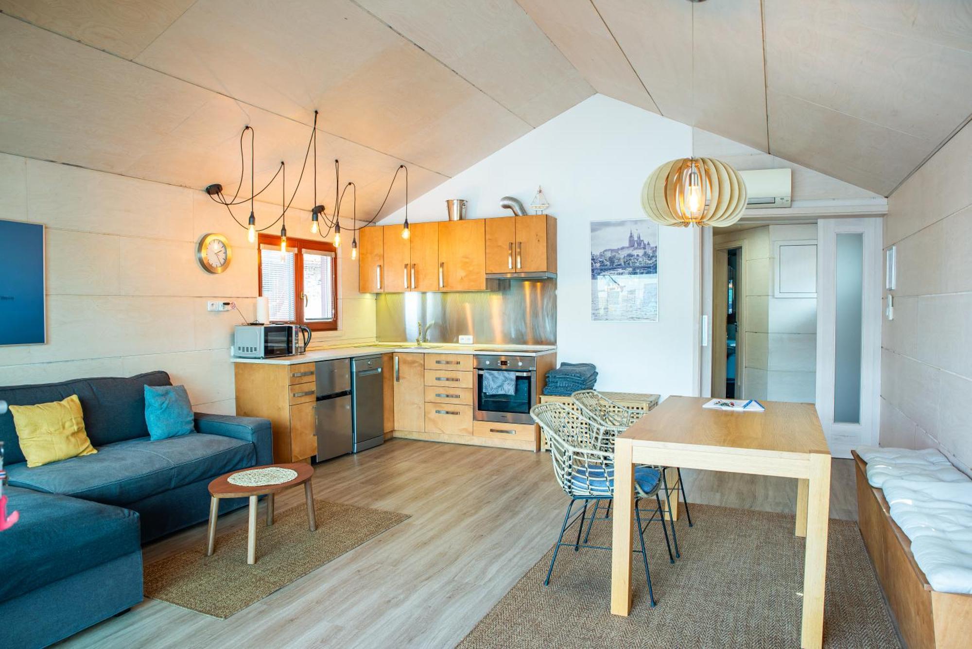 Hotel Houseboat Benjamin - Houseboats Benjamin & Franklin Praga Exterior foto