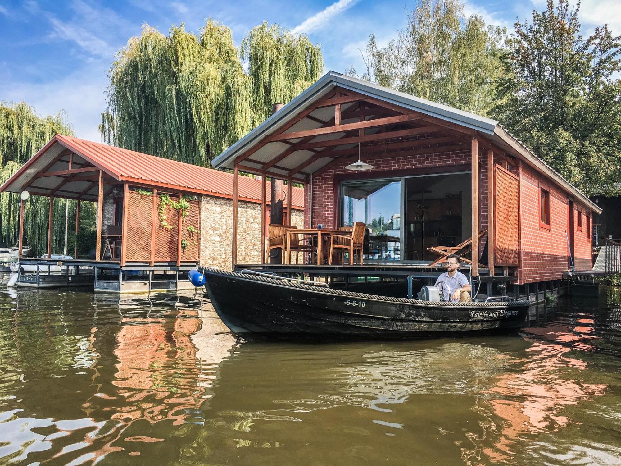 Hotel Houseboat Benjamin - Houseboats Benjamin & Franklin Praga Exterior foto